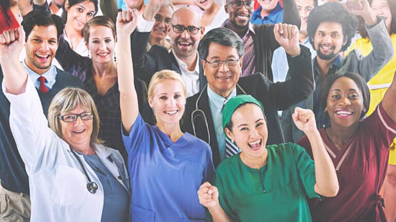 Healthcare leaders and frontline workers unified for system transformation