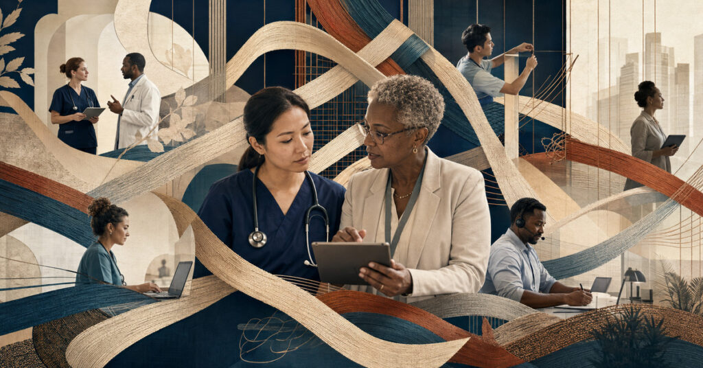 Healthcare workforce strategy as a woven system of mentoring, care, and operational capacity