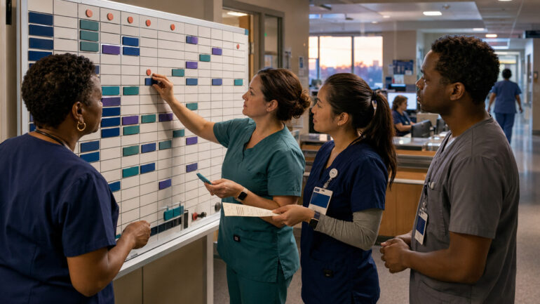 Safe Coverage at Shift Change