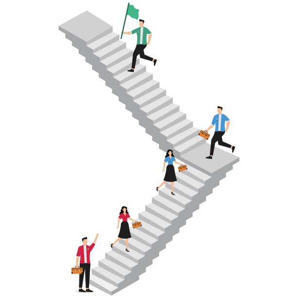 A network of interconnected figures in a business context, highlighting the importance of regular performance reviews at the executive level to maintain accountability and safety standards.