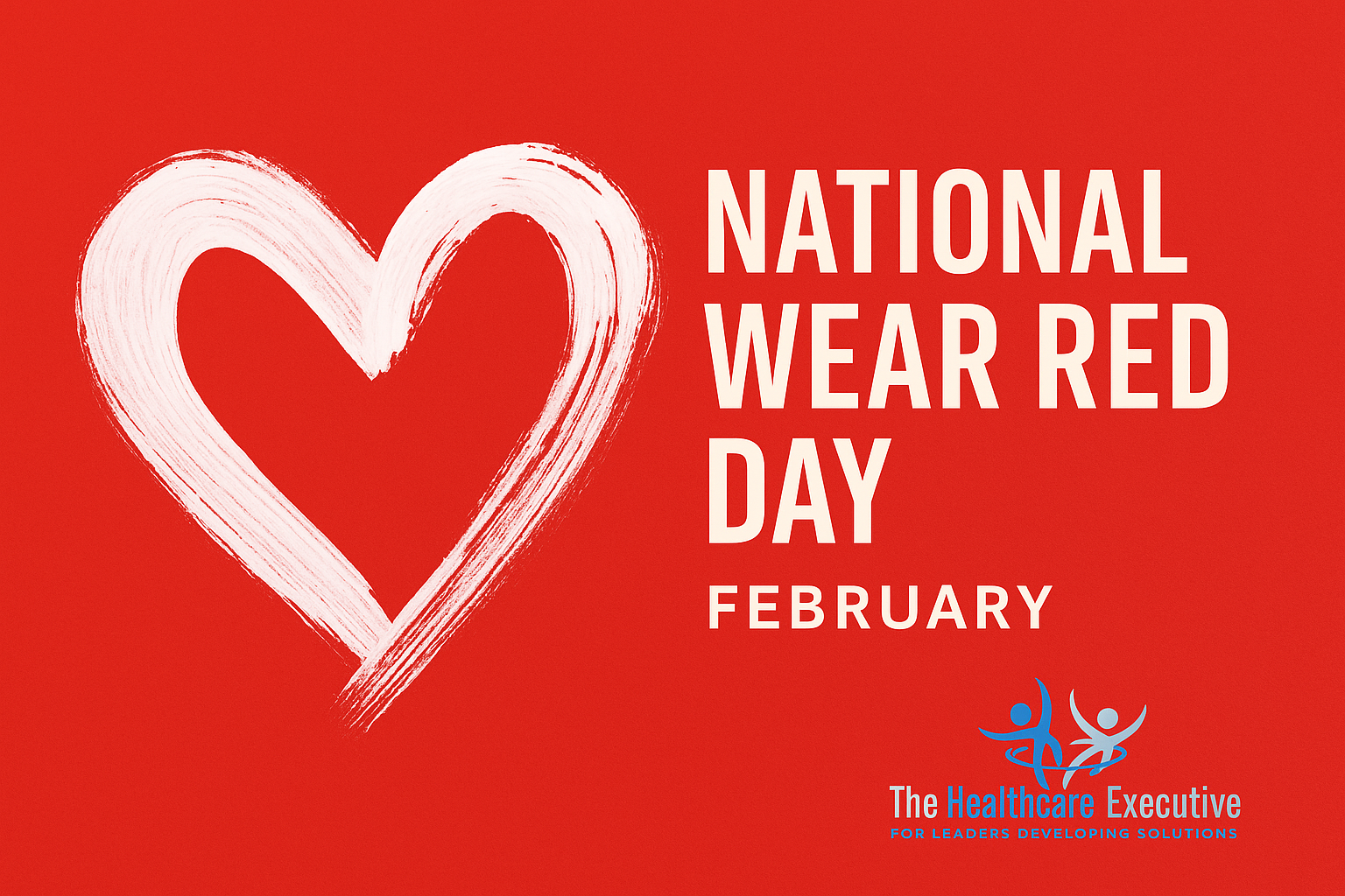 National Wear Red Day 2025 – Go Red for Women Campaign Awareness Graphic