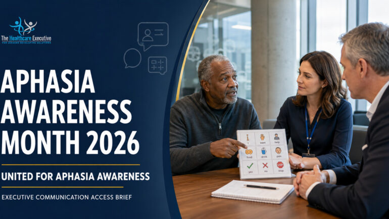 Aphasia Awareness Month 2026 Communication Access Executive Brief