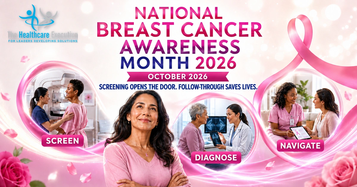 National Breast Cancer Awareness Month 2026 hero
