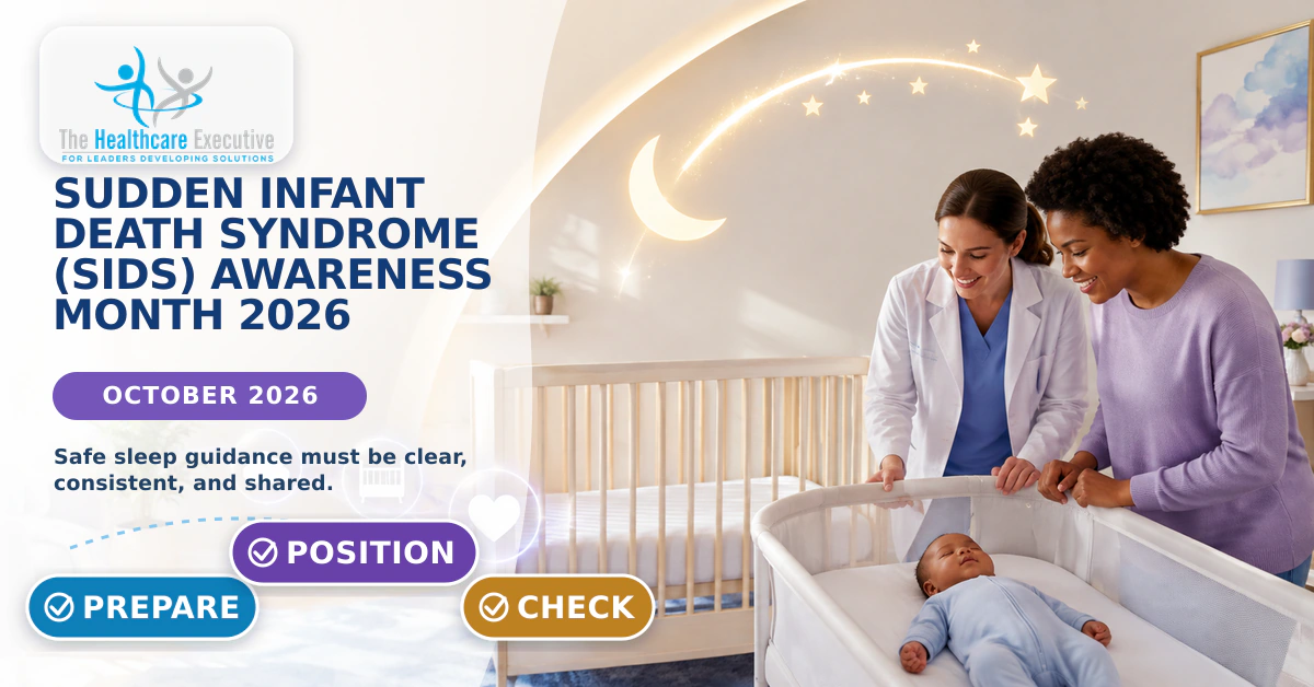 Sudden Infant Death Syndrome (SIDS) Awareness Month 2026 hero