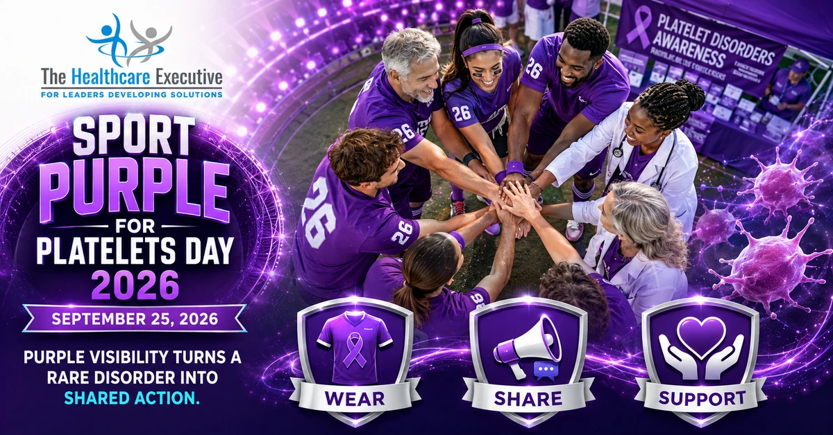 Sport Purple for Platelets Day 2026 hero