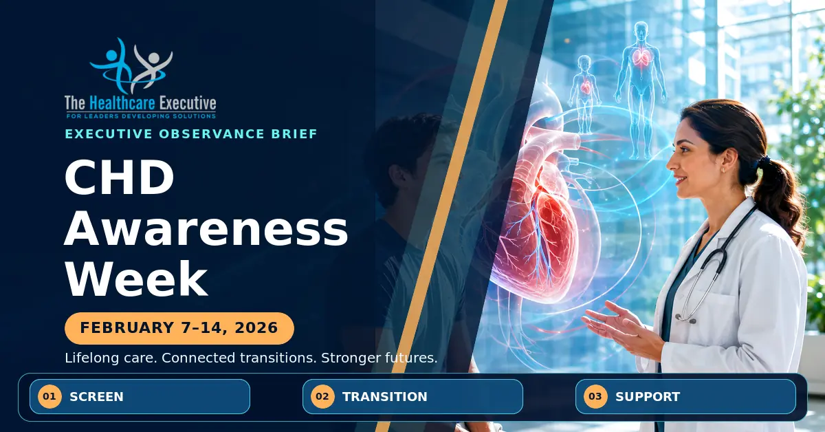 CHD Awareness Week 2026 executive observance hero.