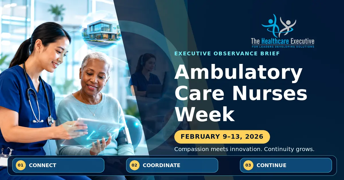 Ambulatory Care Nurses Week 2026 executive observance hero.