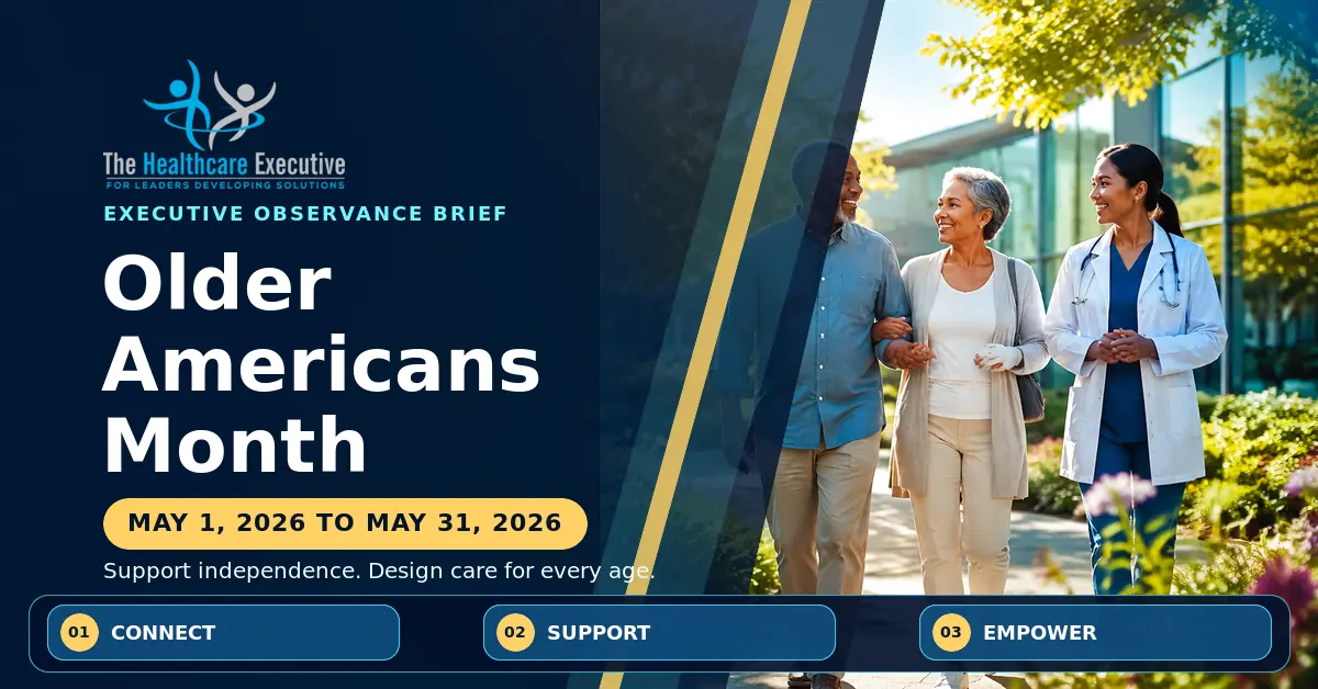 Older Americans Month 2026 executive observance hero.