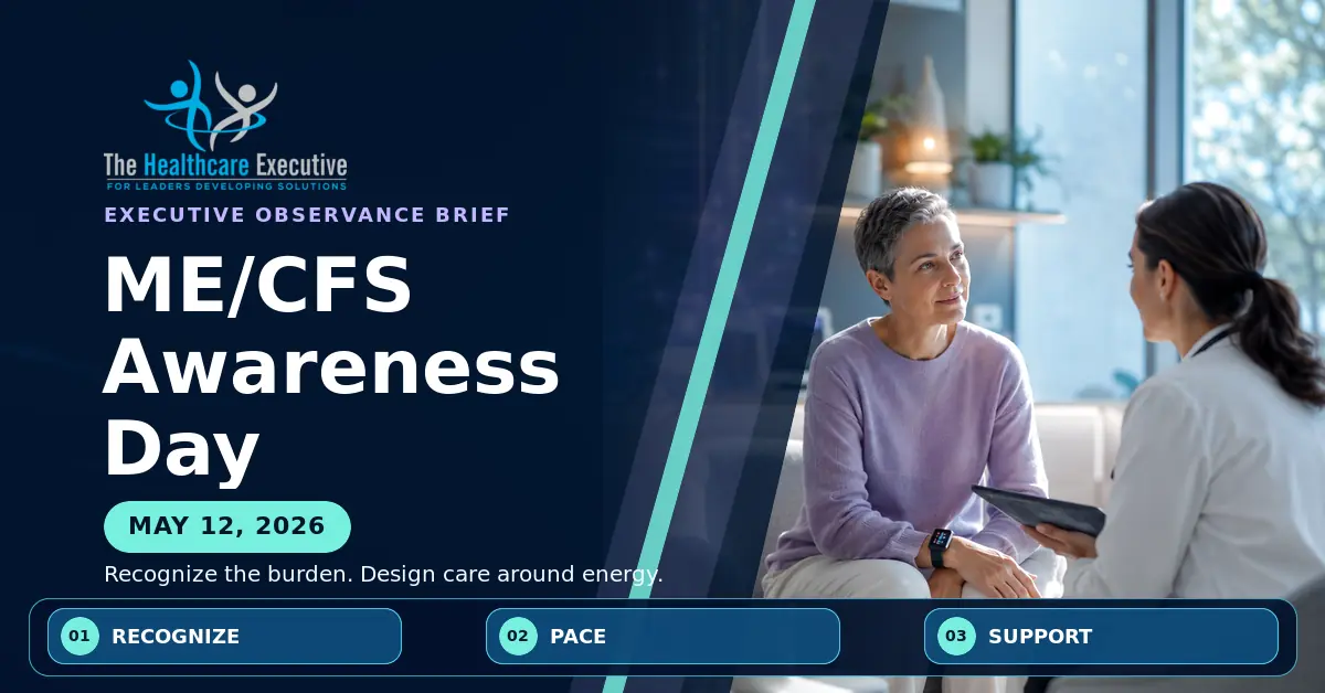 ME/CFS Awareness Day 2026 executive observance hero.