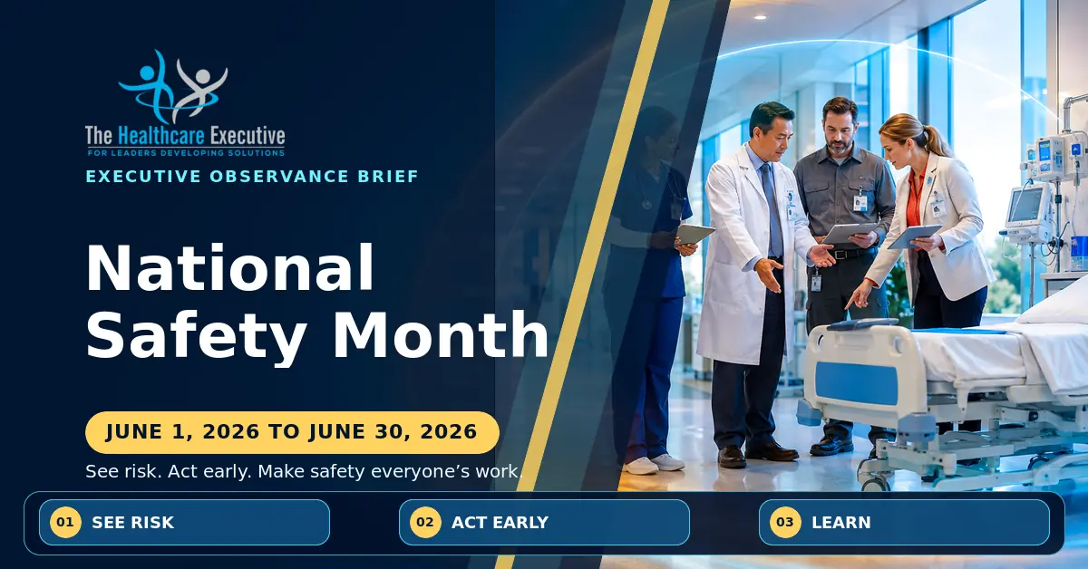 National Safety Month 2026 executive observance hero.