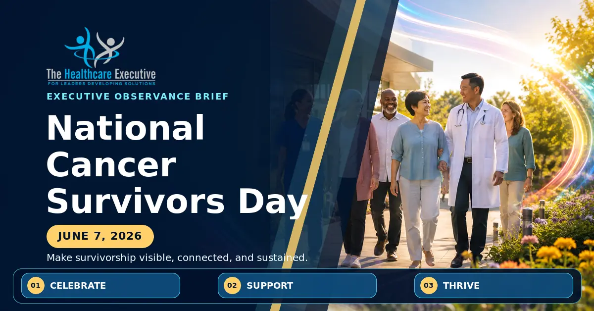 National Cancer Survivors Day 2026 executive observance hero.