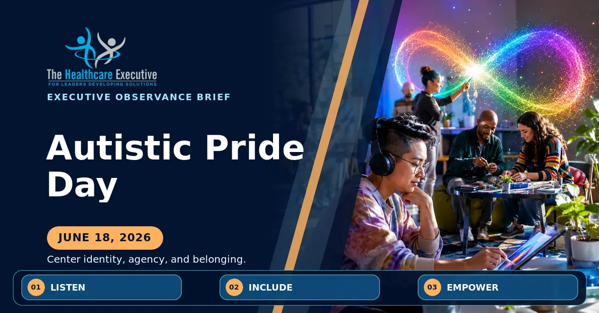 Autistic Pride Day 2026 executive observance hero.