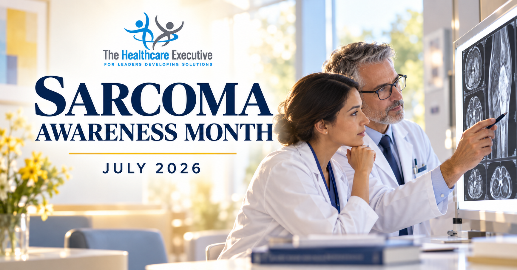 Sarcoma Awareness Month 2026 executive observance hero.