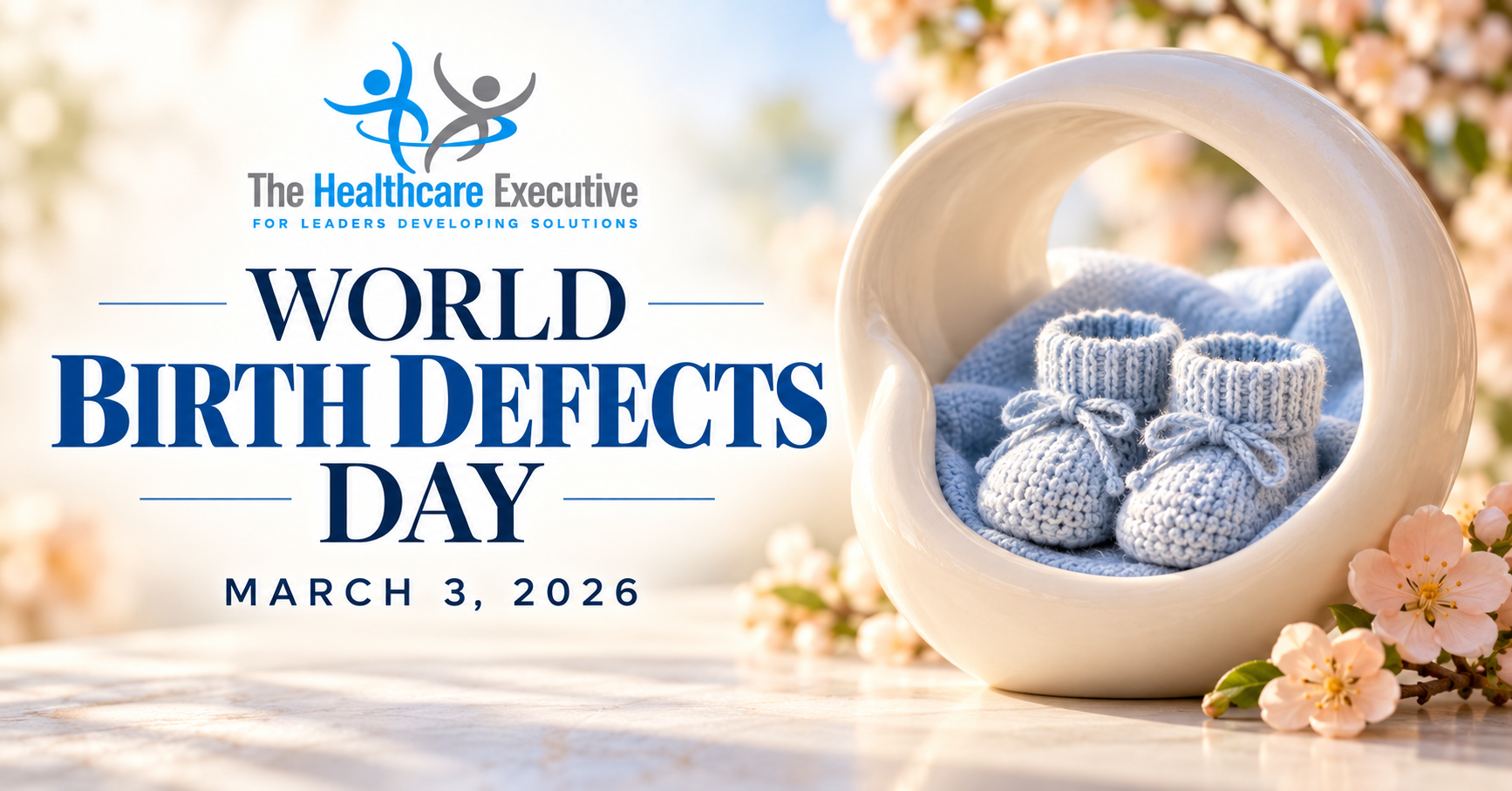 World Birth Defects Day 2026 healthcare observance hero.