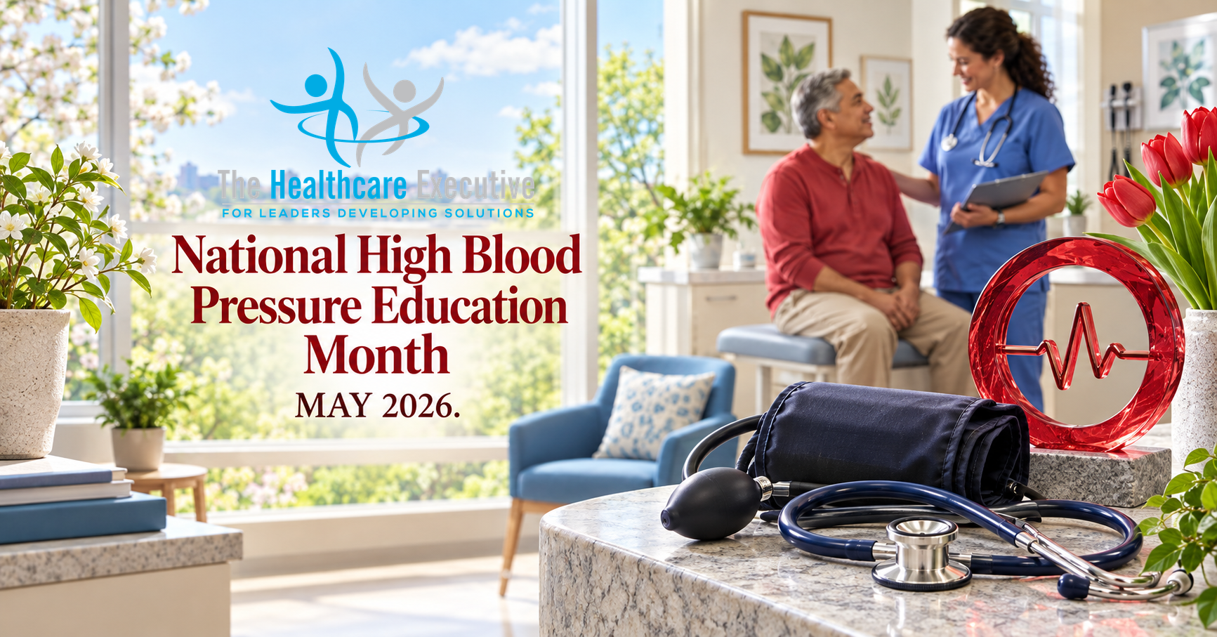 The Healthcare Executive — National High Blood Pressure Education Month 2026.