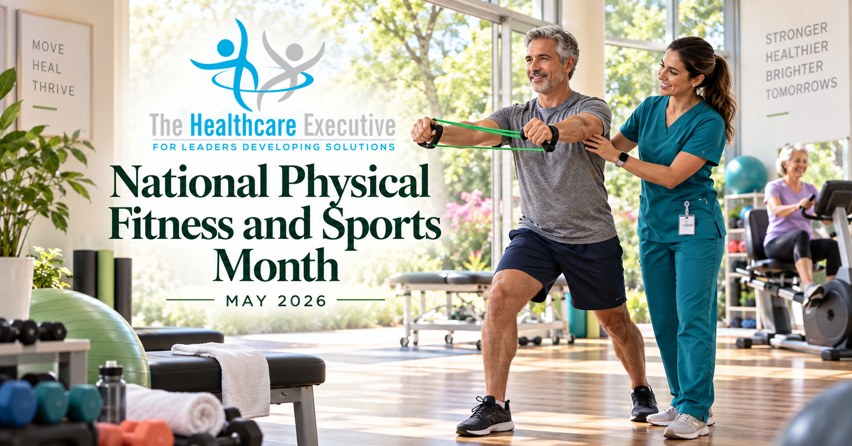The Healthcare Executive — National Physical Fitness and Sports Month 2026.