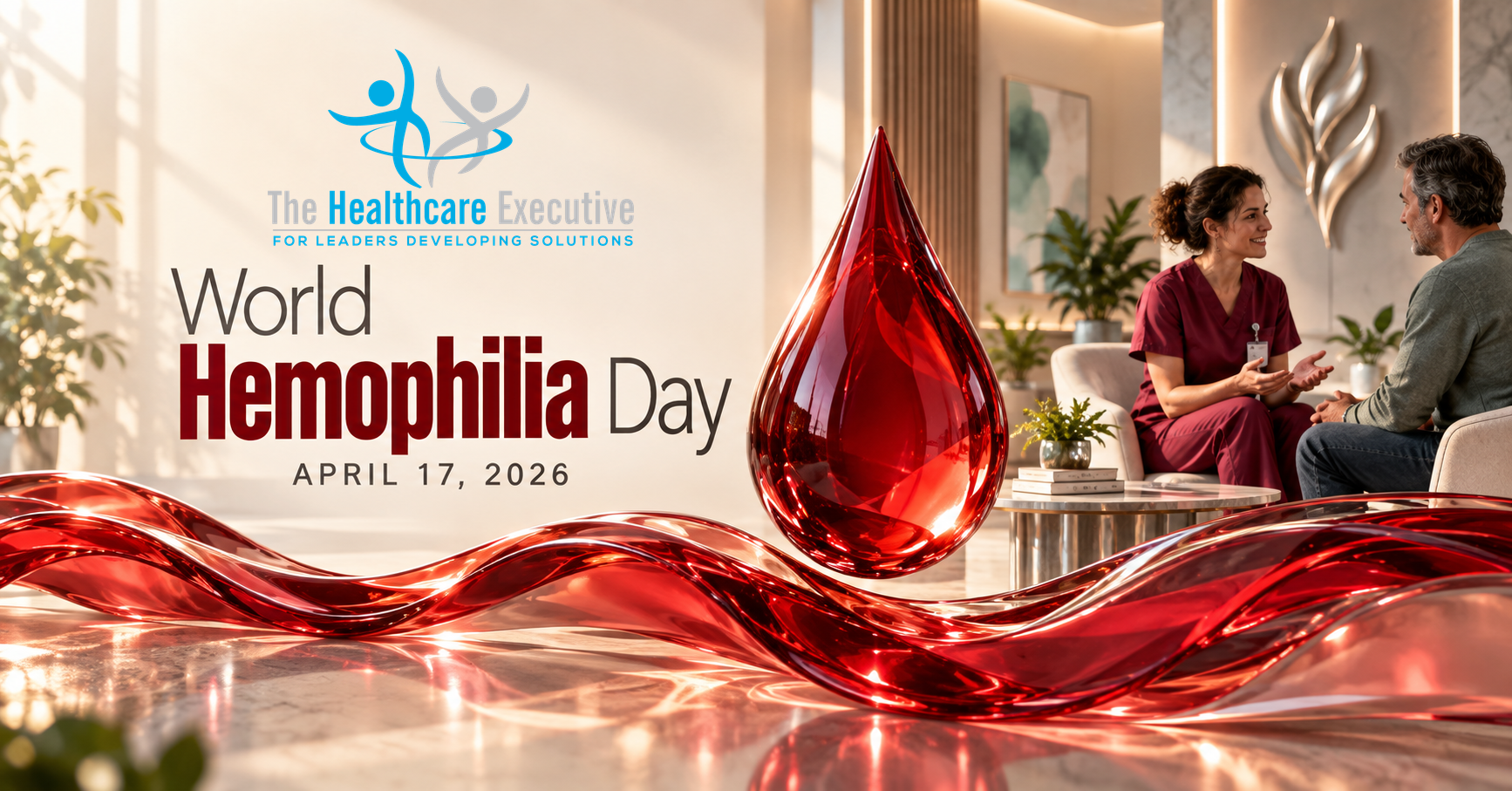 The Healthcare Executive — World Hemophilia Day 2026.